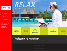 Tablet Screenshot of minimax.ie
