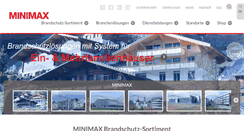 Desktop Screenshot of minimax.ch